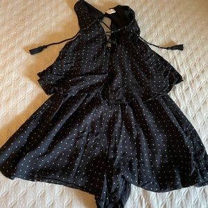 BP. Polka Dot Romper ☀️